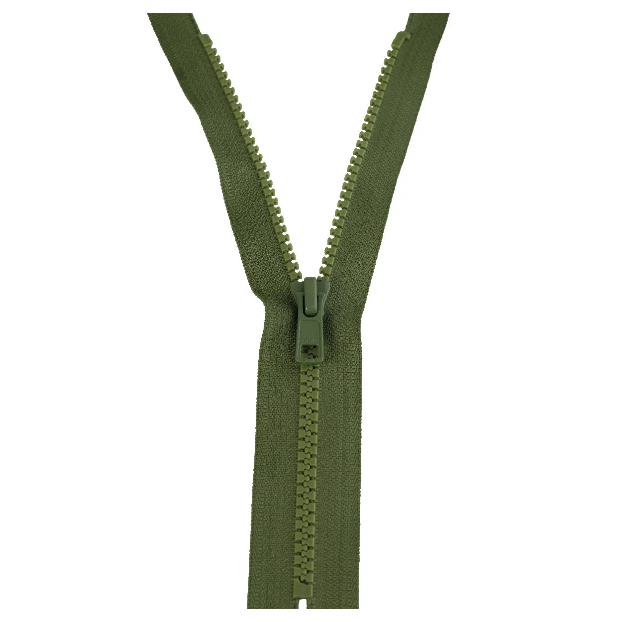 YKK Closed End Zip - Medium Plastic | colour 566 Khaki