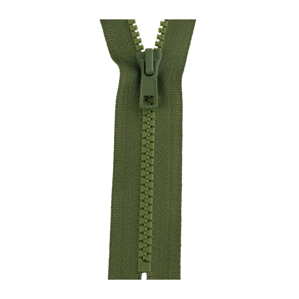 YKK Closed End Zip - Medium Plastic | colour 566 Khaki